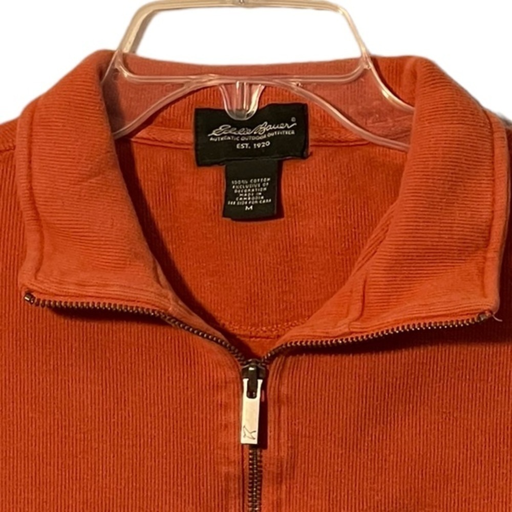 Eddie Bauer mens 1/4 zip shirt. Size medium GUC - Picture 4 of 4